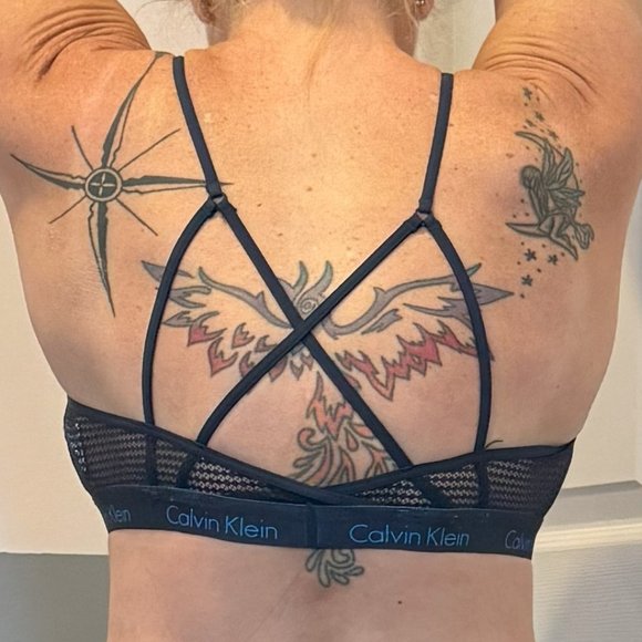 Calvin Klein Sheer Mesh Bralette L - Picture 5 of 6